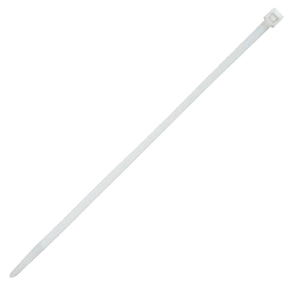 Cable Tie, 5 in L, 1-7/16 in Max Bundle Dia., Black, Nylon, 40 lb Strength, 1000 PK